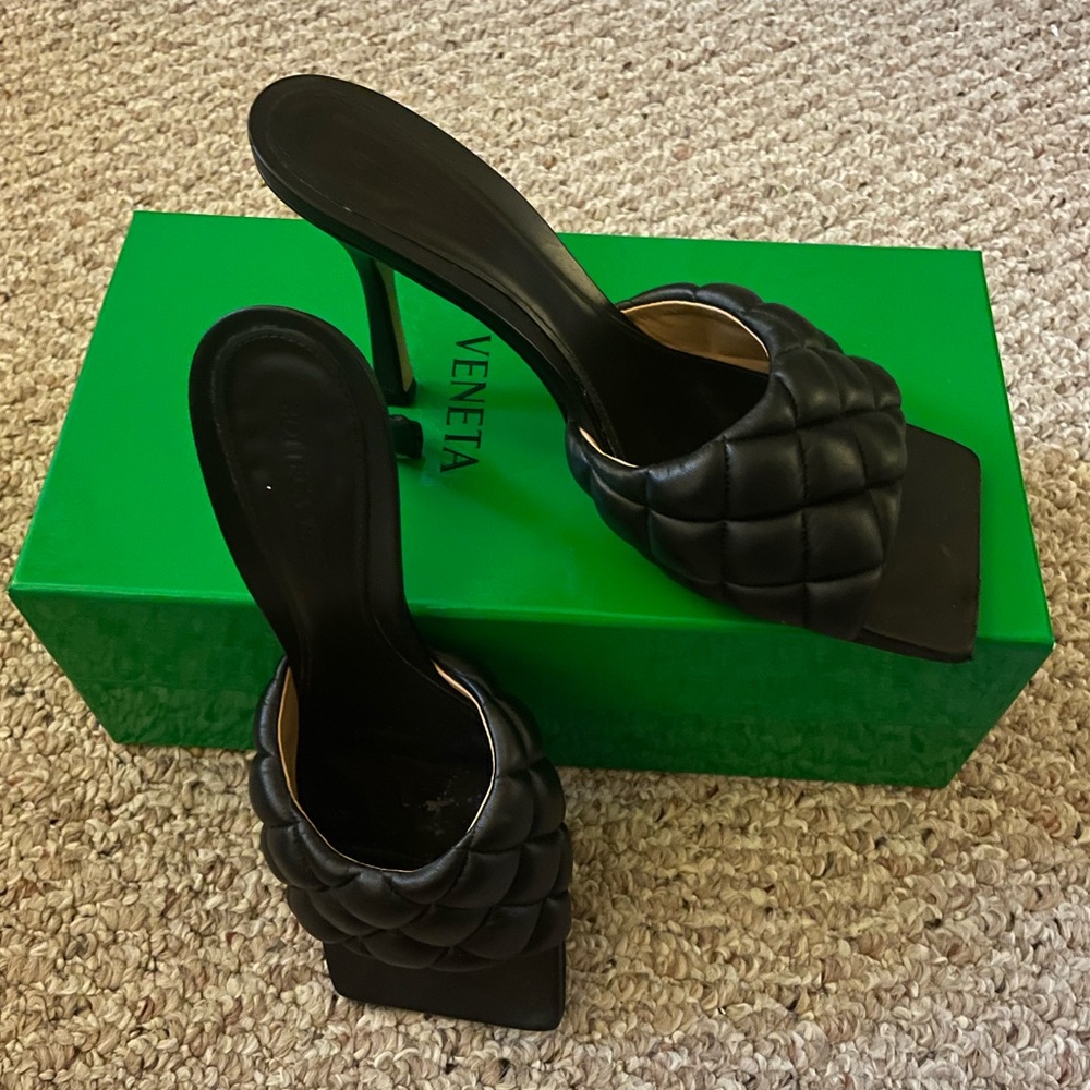 Bottega Veneta Padded Mule Sandal